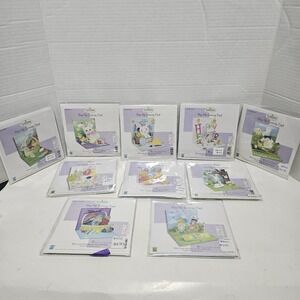 Lot 10 Happy Easter Pop Up With Paper 3d Card Treasures Greeting Bunny Craft New